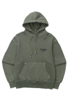 Loopback Trademark Hoodie Olive soft cotton streetwear hoodie for men Australia