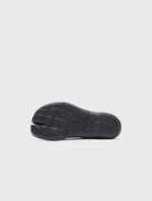 Bottom view of Brown Leopard Tabi sandals showing the lightweight EVA sole detail