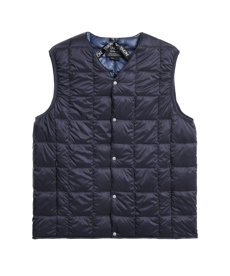 TAION 001 navy lightweight down jacket premium winter outerwear streetwear Australia