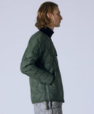 Taion Military V Neck W-Zip Down Jacket in Olive – lightweight SOFT SHELL insulation for everyday warmth and comfort